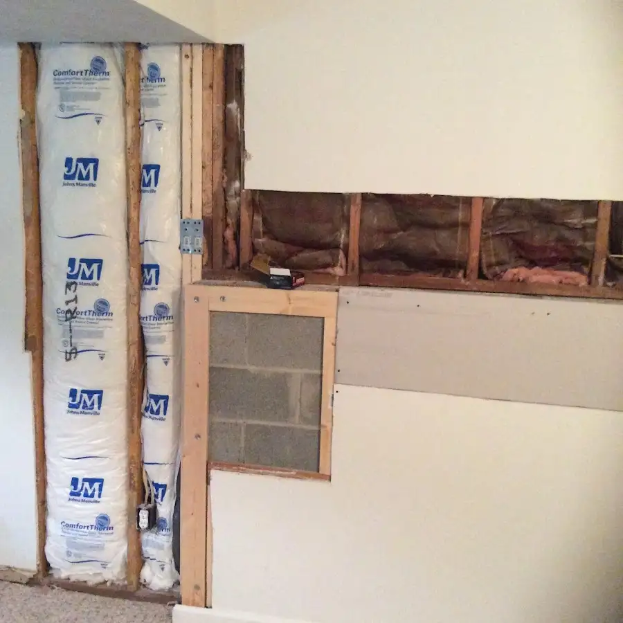 Wall insulation replacement during Odor Removal & Deodorization in Murray